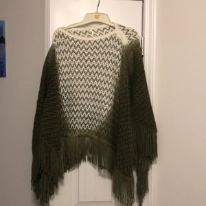 Sweater cape
